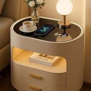 Imported quality wireless charging side table book now 🙂