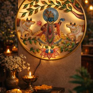 Krishna wall decor book now 🙂